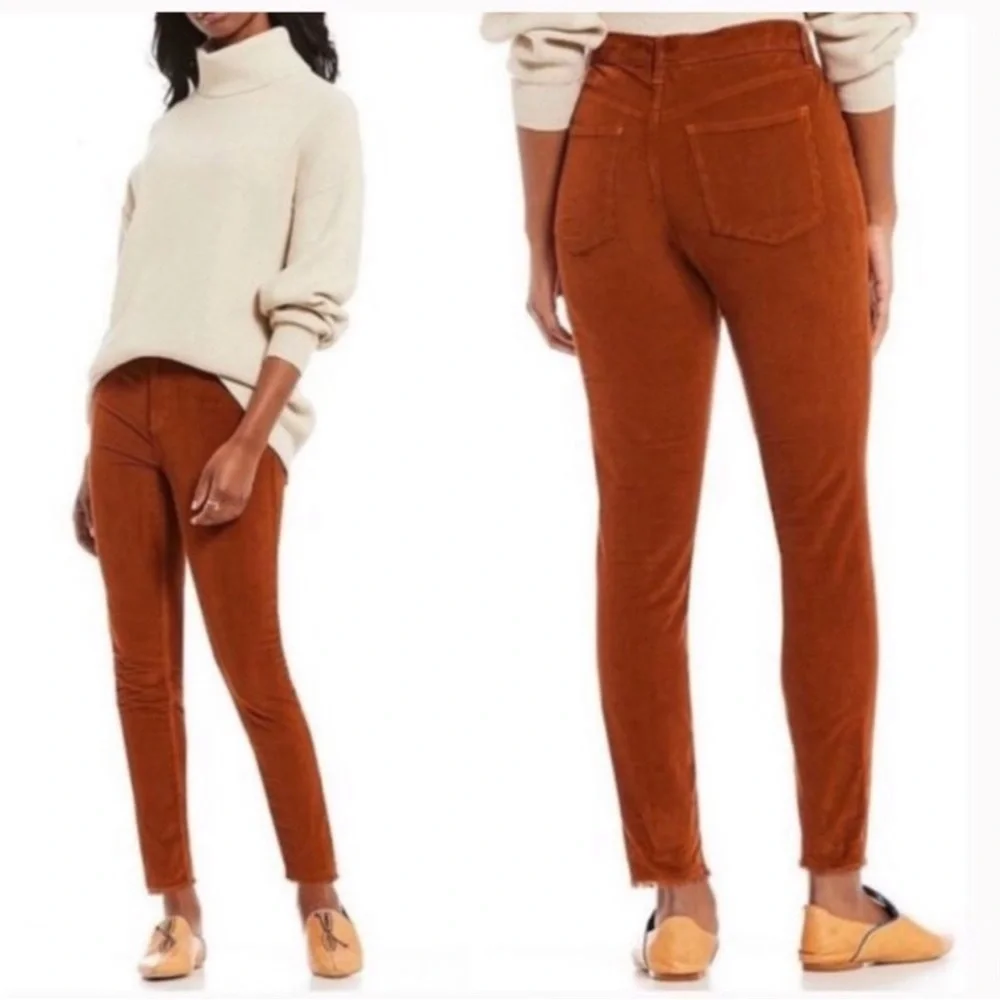 Free People We The Free Burnt Orange Corduroy Pants